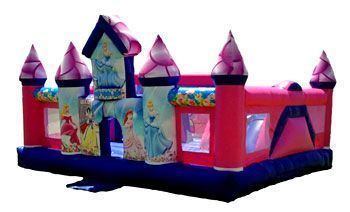 Castillo hinchable princesas