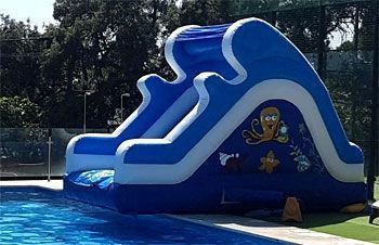 Tobogán hinchable