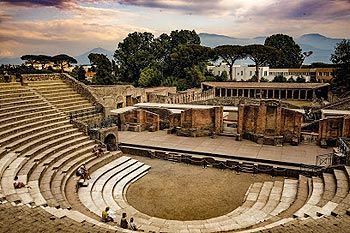 Teatro grande de Pompeya