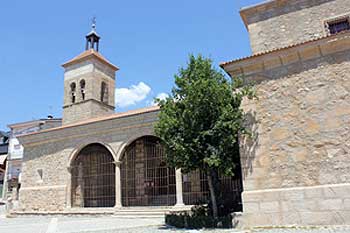 Iglesia parroquial San Sebastián en Cercedilla