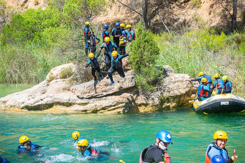 Rafting en Alcalá del Júcar