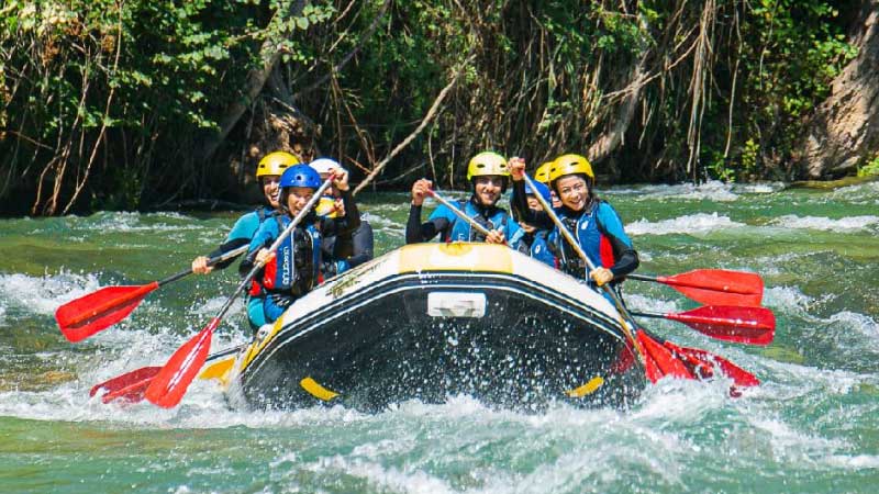 Rafting en fin de semana