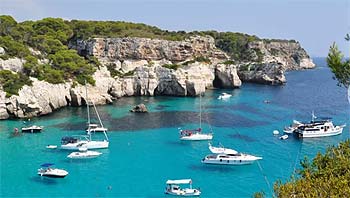 Alquiler de barcos en Menorca