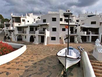 Binibeca Vell en Menorca
