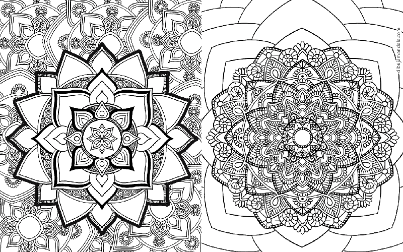Mandalas difíciles