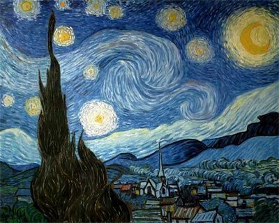 Noche estrellada Van Gogh