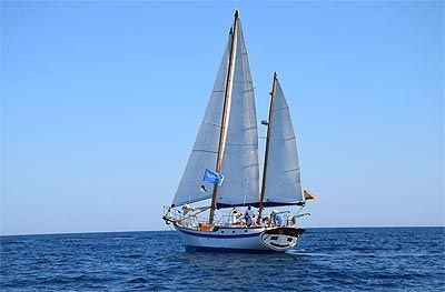 Ruta en velero por Alicante