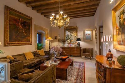 Salón de lujo hotel boutique