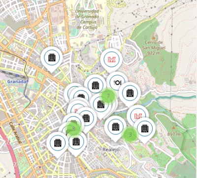 Mapas turísticos interactivos