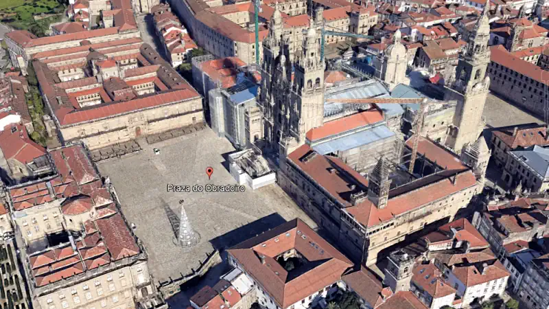 Plaza de Obradoiro Santiago