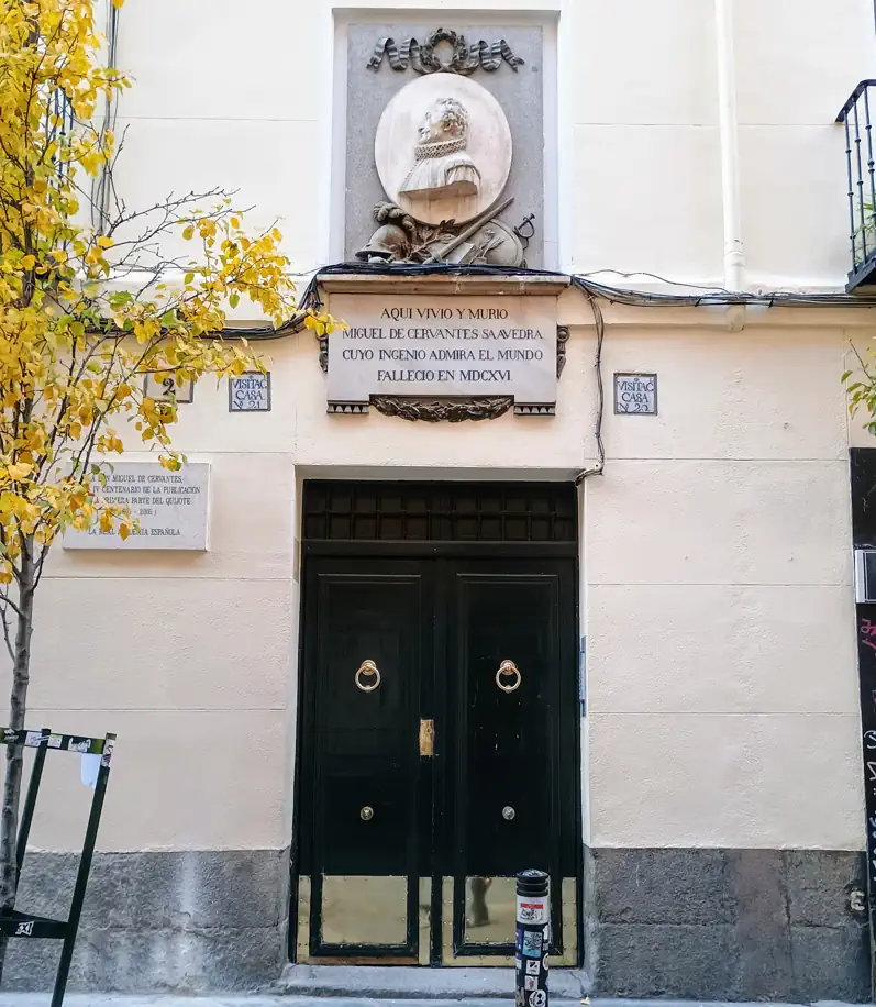 Casa donde murió Cervantes
