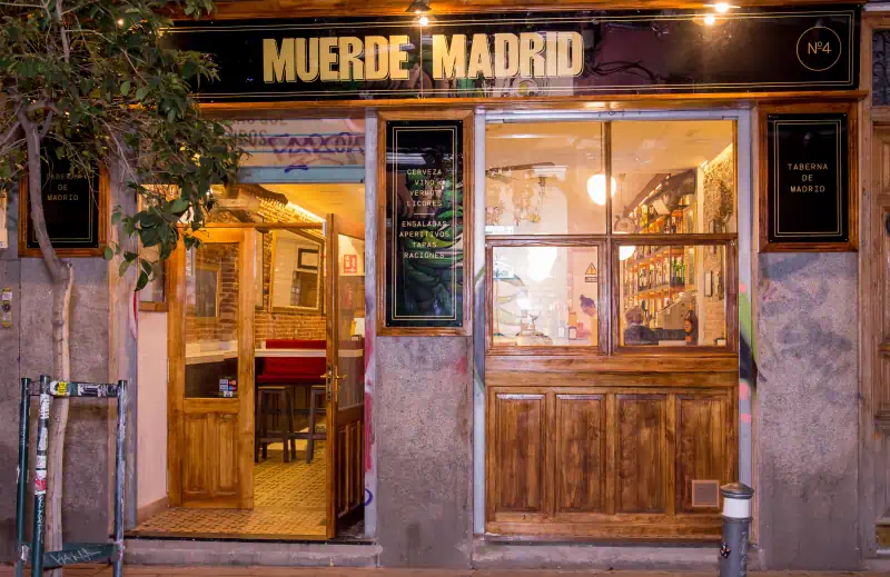 Taberna Muerde Madrid en Malasaña