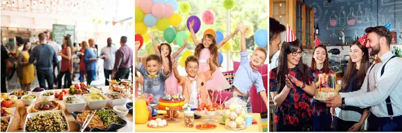 Tipos de fiestas en locales