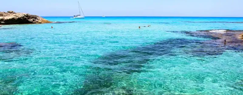Ruta en barco este Formentera