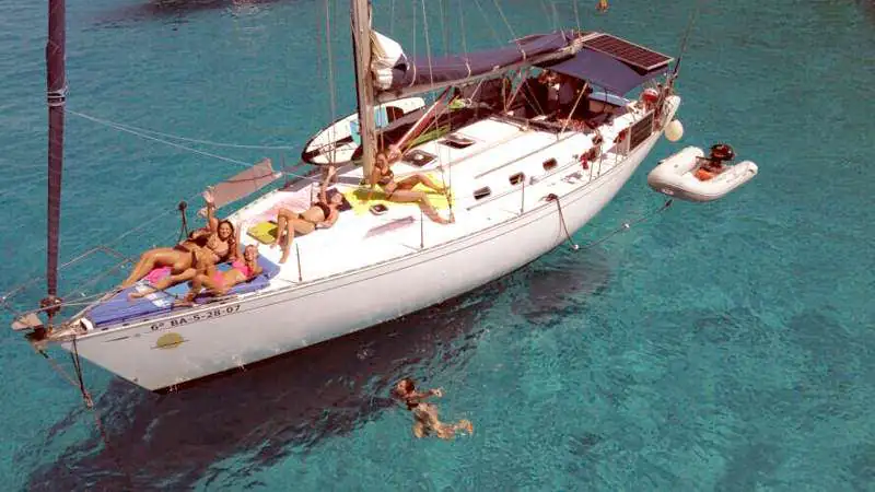 Alquiler de un velero en Ibiza